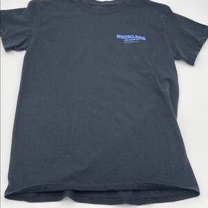 Young and Reckless Black T-Shirt for Men